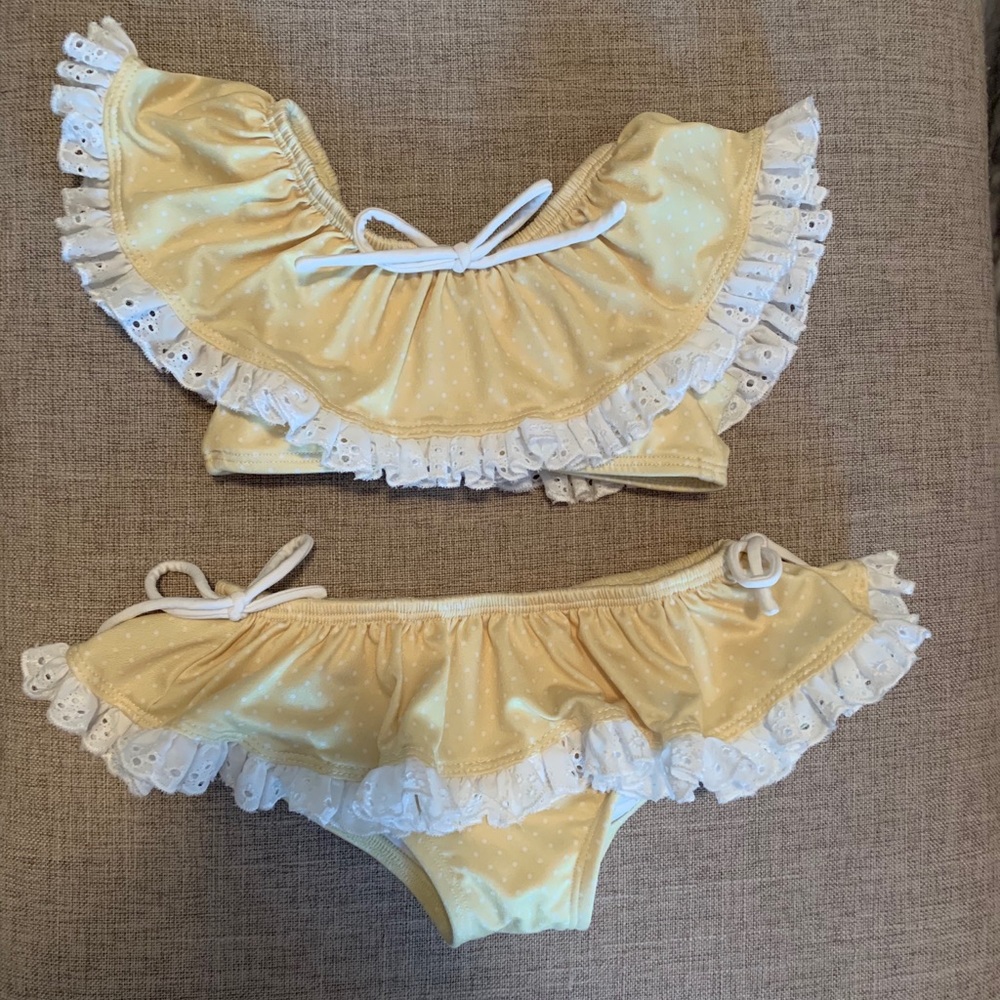 Well Dressed Wolf Baby Girl Swim
